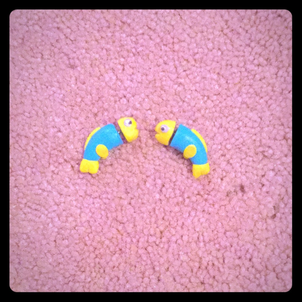 fish earrings